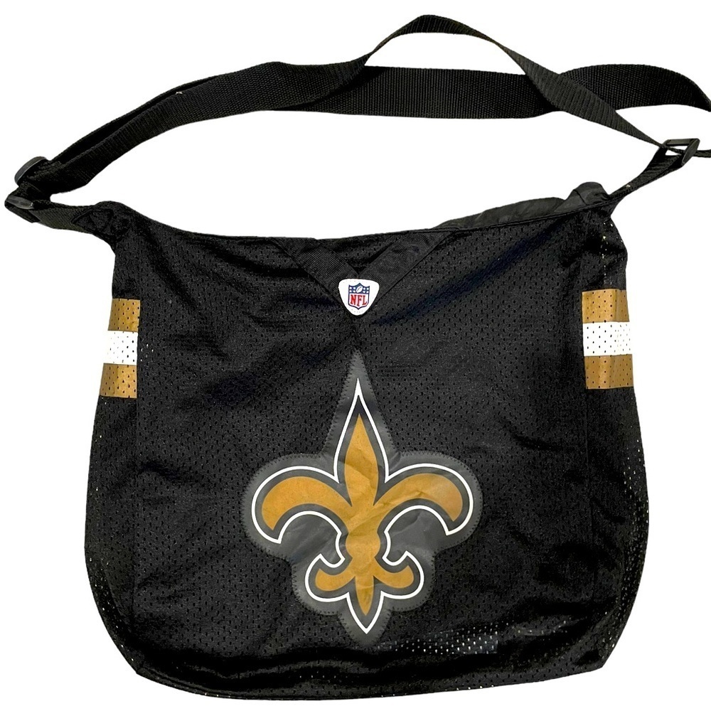 NFL New Orleans Saints Jersey Tote, Team Color, Used Once